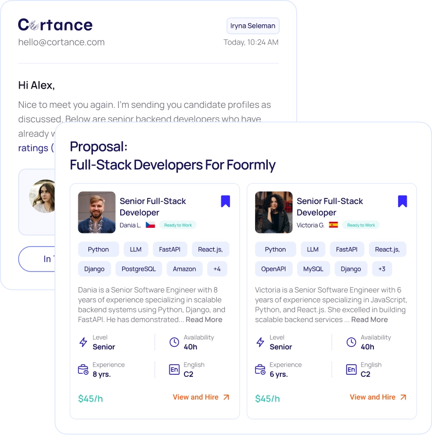 Personal proposal presentation
